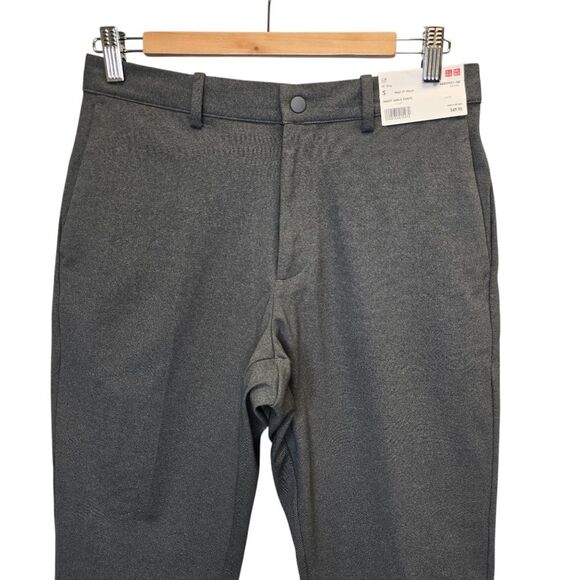 NWT Uniqlo Women's S Smart Ankle 2-Way Grey Stretch Dress Pants - Picture 2 of 16